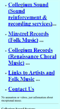 Mobile Screenshot of minstrelrecords.com